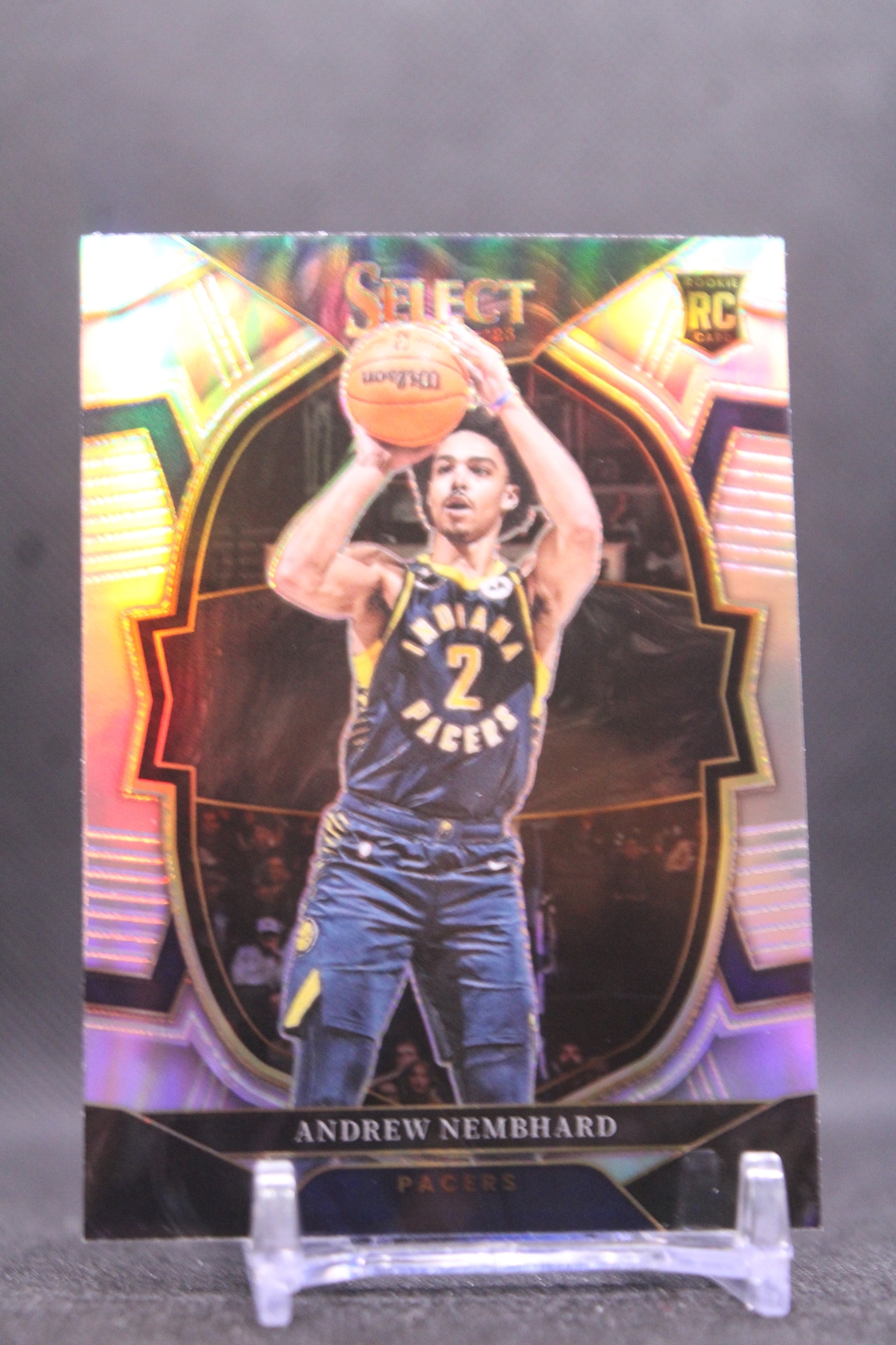 Andrew Nembhard #77 2022-23 Panini Select Silver Prizms Indiana Pacers RC