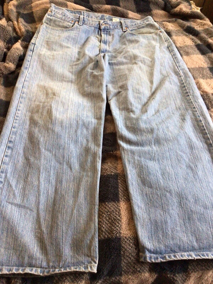 Levis 579 Jeans 36x30 Men Blue Denim Baggy Fit Light Wash Levis 579 Jeans 36x30 Men Blue Denim Baggy Fit Light Wash