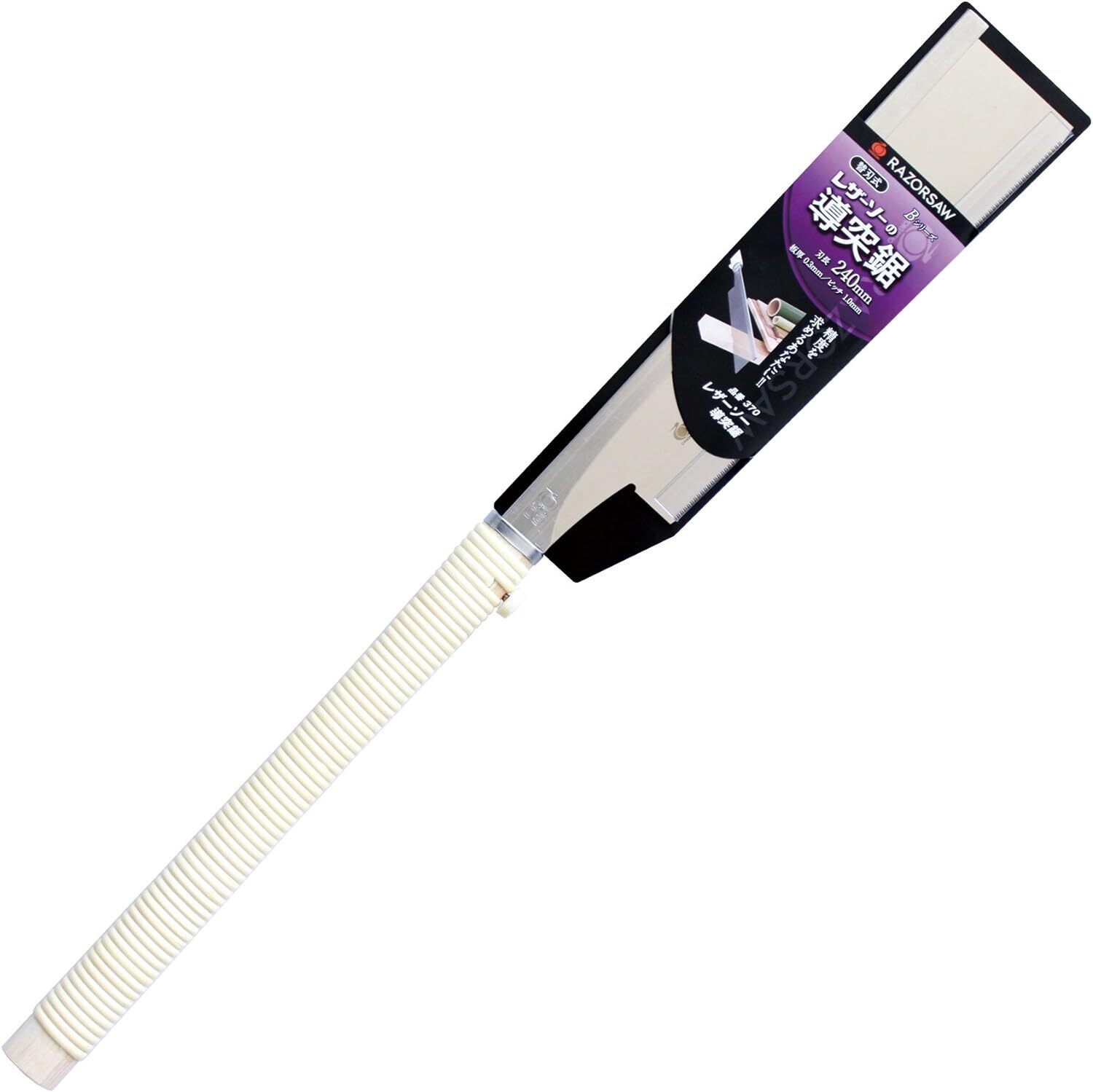 GYOKUCHO RAZORSAW #370 X cut DOZUKI Cane Wrapped Handle Pull japanese saw 240mm