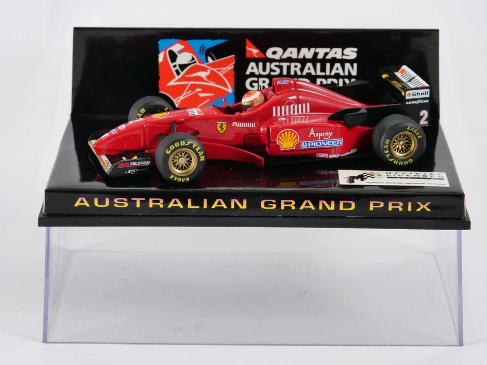 Minichamps 1/43 Ferrari F310 E Irvine Qantas Australian Grand Prix 433960002 - Image 3 of 4