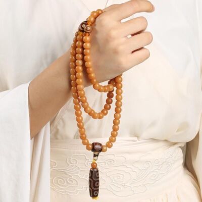 Old Material Bodhi Bead Bead String 108 Disc Play Handheld