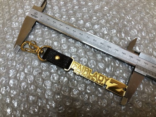NISSAN Fairlady Z K24GP Gold Keychain Gold Plated S130 S130Z Z31 Z32 S30 280ZX - Picture 8 of 10