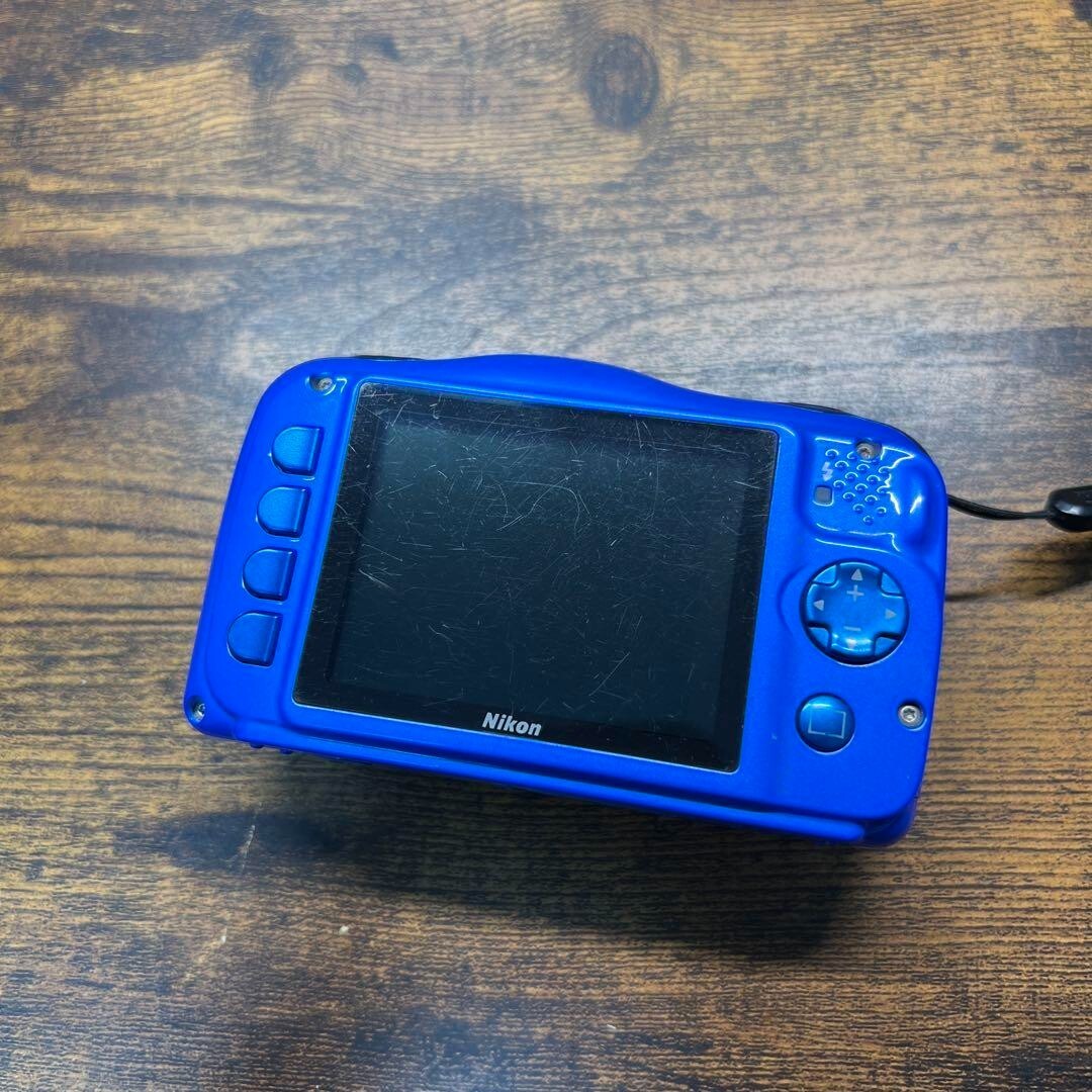Near Mint ] NIKON COOLPIX W150 (Blue) 13.1 MP Waterproof Digital