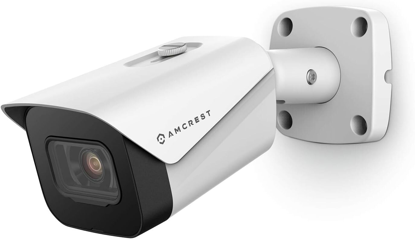 Amcrest UltraHD 4K (8MP) Bullet POE IP Security Camera IP8M-2496EW-V2 White