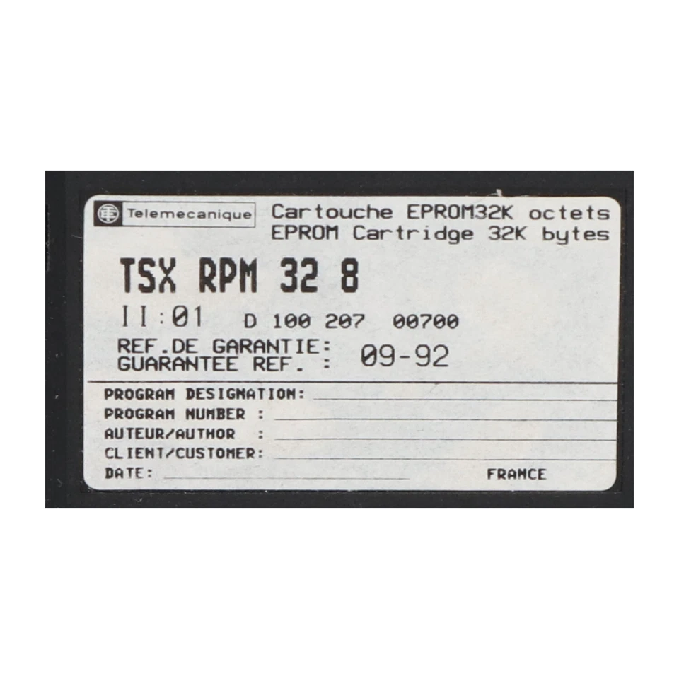 Telemecanique TSXRPM328 карта памяти новый NFP - Изображение 3 из 4