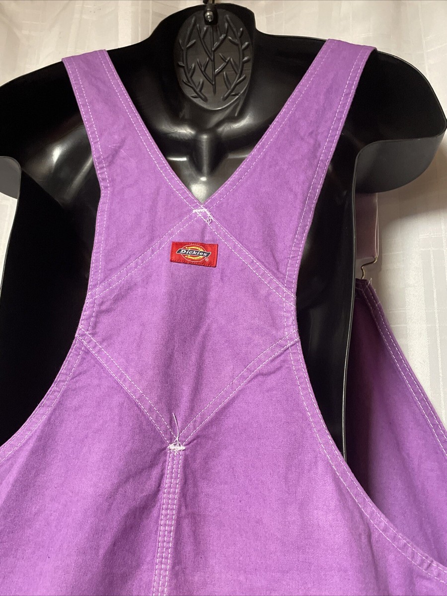 Dickies Purple Dyed Overalls Cotton 50 x 32 Measured Size