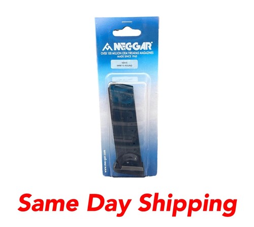 Mec-Gar 1911 Government/Commander 9mm Magazine - 10 Round Capacity, Anti-Friction Coated