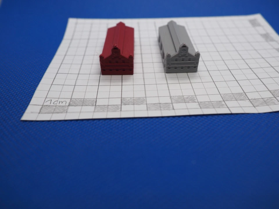 Hafengebäude 1:1250 building Hafenschuppen h002