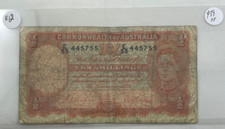 1939 Sheehan Mcfarlane R12 Ten Shilling - Banknote - Well Used -
