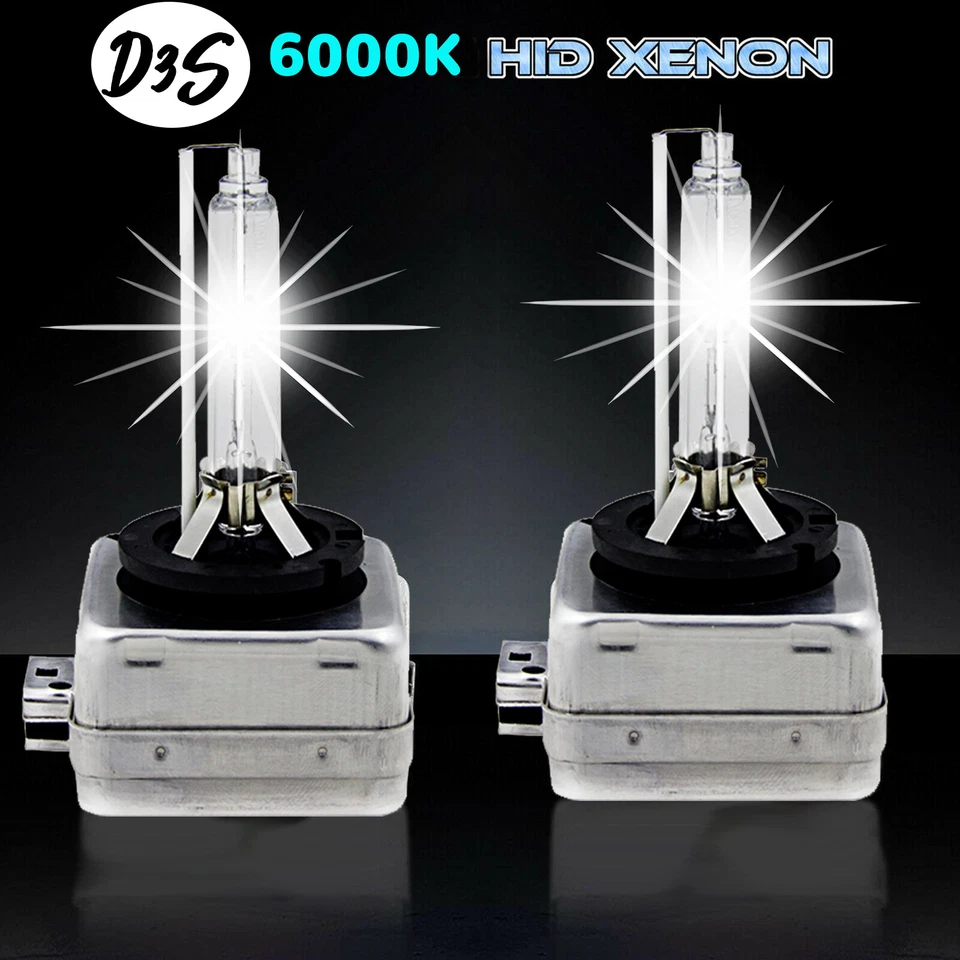 For GMC Yukon XL 2015-2019 2X D3S Front LED 6000K White Headlight Bulbs Low Beam - Image 3 of 4
