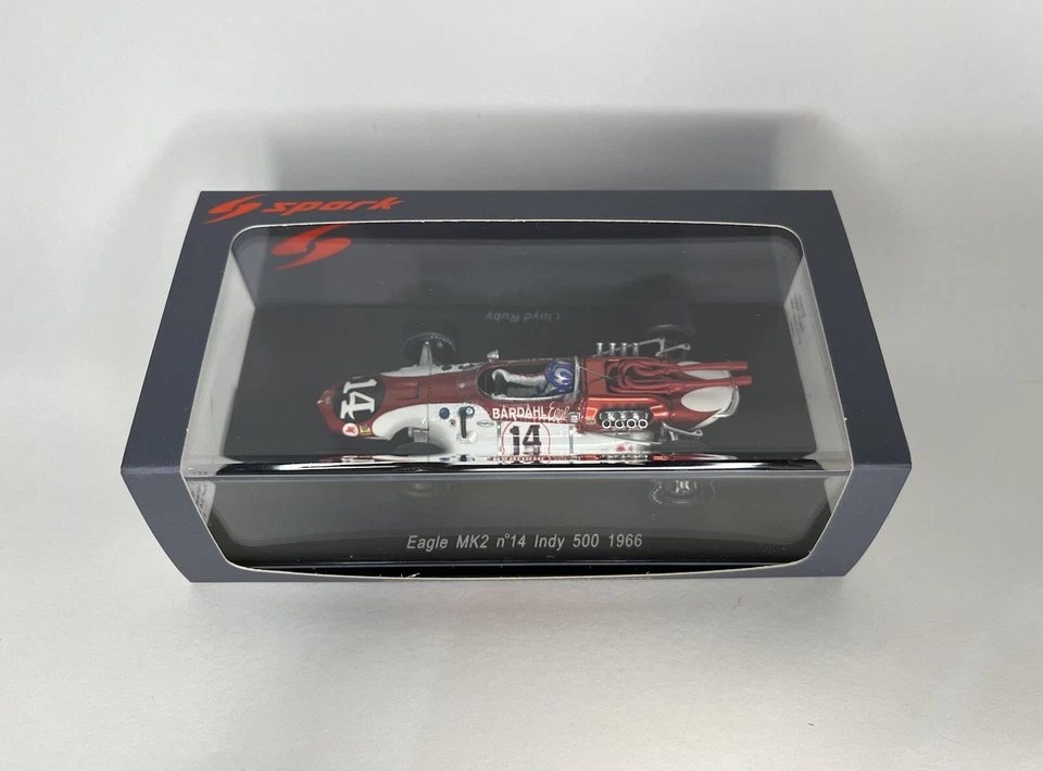 Spark S2397 Eagle MK2 Lloyd Ruby #14 Indy 500 1966 1/43 - Immagine 2 di 4