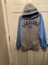 colosseum athletics UNC Tarheels Hoodie Sz L Embroidered Sweatshirt Pullover