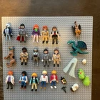 Playmobil Geobra Lucky Rare🍀 15 Lot Of People & Accessories Vintage 1974-now #4