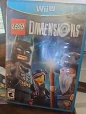 Lego Dimensions Nintendo Wii U Game 2012 Tested Complete CIB