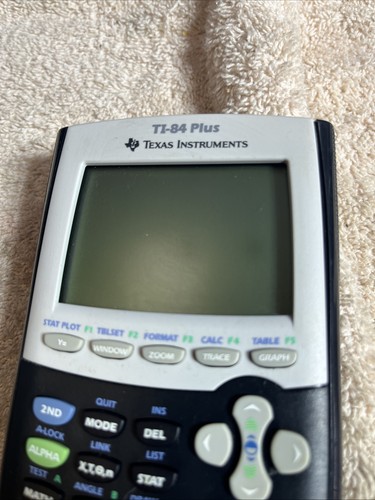Texas Instruments TI-84 Plus graphischer Taschenrechner getestet funktioniert mit Schutzhülle 2