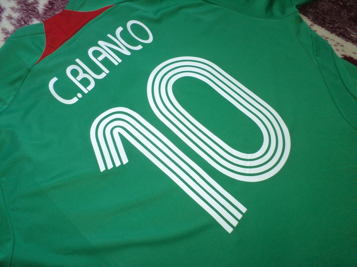 Jersey mexico Cuauhtemoc blanco 2007 adidas (XL) World cup america