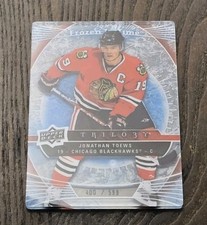 2009-10 Upper Deck Trilogy - Frozen in Time Jonathan Toews #108 /599
