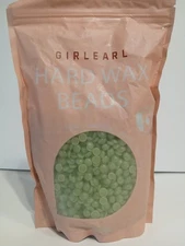 Hard Wax Beads, 1lb Wax Beans for Hair Removal Sensitive Skin with Rose Formu...