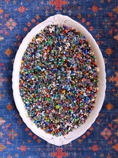 1 POUND Random Bead Mix Assortment Jewelry Upcycled Craft Charms 16 oz