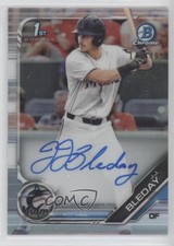 2019 Bowman Draft Chrome Pick Refractor /499 JJ Bleday #CDA-JJB Auto 0b0g