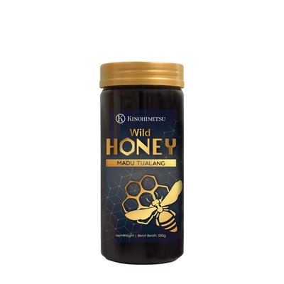 Kinohimitsu Wild Honey Madu Tualang 500g RAW and WILD From Rainforest