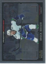 2021-22 O-Pee-Chee Platinum #PD-8 Brock Boeser Pee-Chee Platinum - Photo Driven