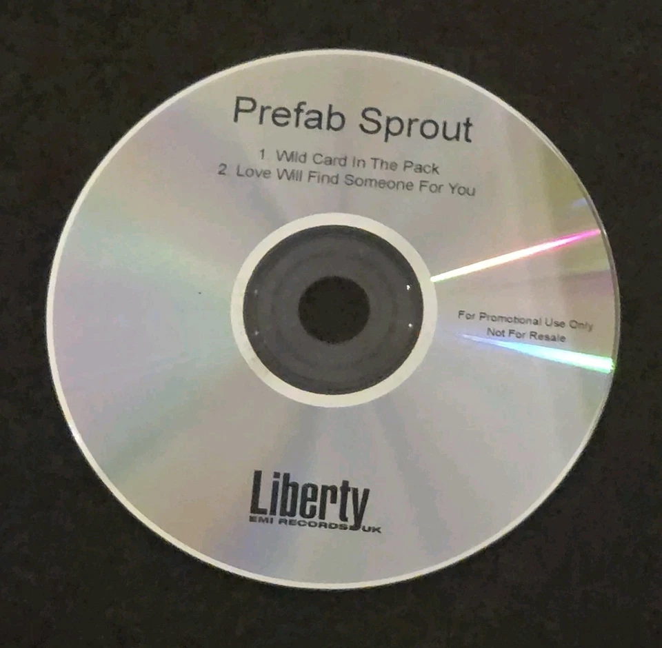 PREFAB SPROUT "Wild Card In The Pack/Love Will.." RARE 2001 2Tk PROMO CD SINGLE - Image 3 of 3