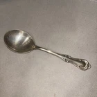 International Joan of Arc Sterling Silver Cream Soup Spoon - 6" - No Mono. 32g