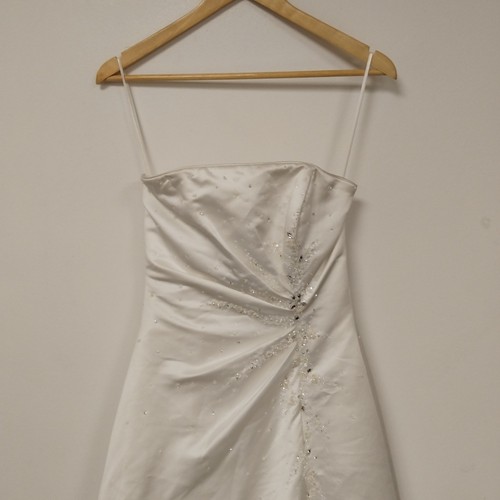 Strapless Pleat Sculpt Wedding Dress Bundle x3 Dresses Mixed Size Need Attention - Picture 17 of 22