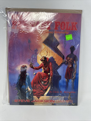 GURPS Fantasy Folk Roleplaying Book Steve Jackson Games