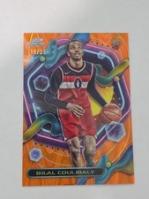 2024 Topps Chrome Cosmic Bilal Coulibaly #157 Orange Galactic Refractor /25