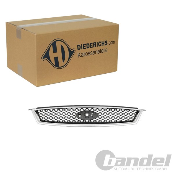 Diederichs KÜHlergrill KÜHlergitter Schwarz Passend FüR Ford Focus | 1416041-image
