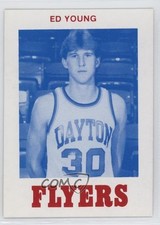 1983-84 Dayton Flyers Team Issue Ed Young 13ss