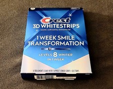 Crest 3D Whitestrips 1 Week Smile Transformation - Expires 06/2027