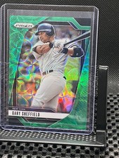 Gary Sheffield  2025 Prizm - Green Scope Prizm #73/75 - #128 Yankees