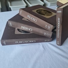 (Dante) La divina commedia + antologia dantesca   Fabbri illus. Dorè 4 volumi