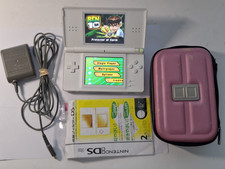 Nintendo DS Lite Handheld POLAR White TESTED W CHARGER SCREEN PROTECTOR