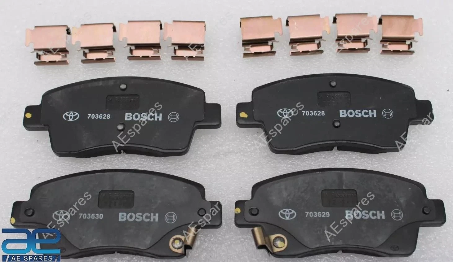 Front Brake Pad Kit For Toyota Etios, Etios Cross, Etios Liva, Yaris 04465-02350 view 2