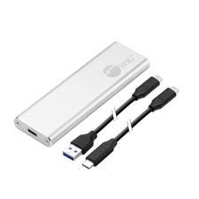 USB C Nvme SSD Portable Enclosure, 10Gbps USB 3.1 Gen 2 to NVMe SSD, M.2 PCIe...