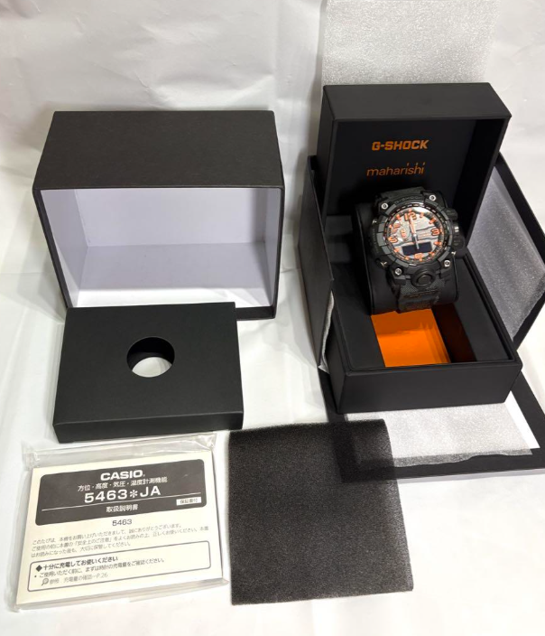 MAHARISHI × MUDMASTER CASIO G-Shock GWG-1000MH-1AJR Limited