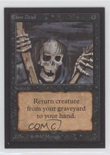 Raise Dead Magic: Collectors' Edition Non-Playable Gold Backs 1993