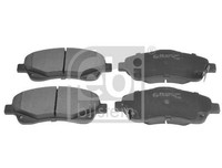 Febi Bilstein Bremsbelagsatz, Scheibenbremse 16653 FüR Toyota