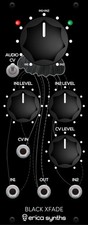 ERICA SYNTHS BLACK XFADE : NEW : DETROIT MODULAR 