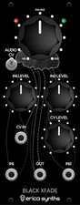 ERICA SYNTHS BLACK XFADE : NEW : [DETROIT MODULAR]