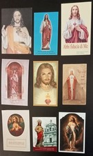 Lotto n.9 Santini Sacro Cuore Gesù diversi per formato e tipo (SA043) AFFARE