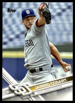2017 Topps #333 Jarred Cosart San Diego Padres Baseball