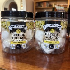 Poo Pourri Potty Pods Original Citrus 20 Pods 2 Pk
