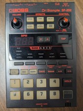 BOSS SP-202 Dr. Sample Vintage 1990's Sampler Beat Machine Roland Unit Only