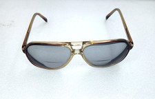 Vtg Cognac Fade Hunter Mens Pilot Style Eyeglasses Frames Brown Retro 58  15-140