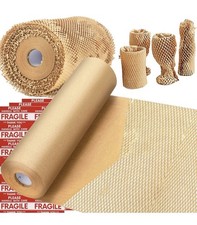 Honeycomb Packing Paper, MINHAO 15"x400' Eco Friendly Packing Paper for Moving